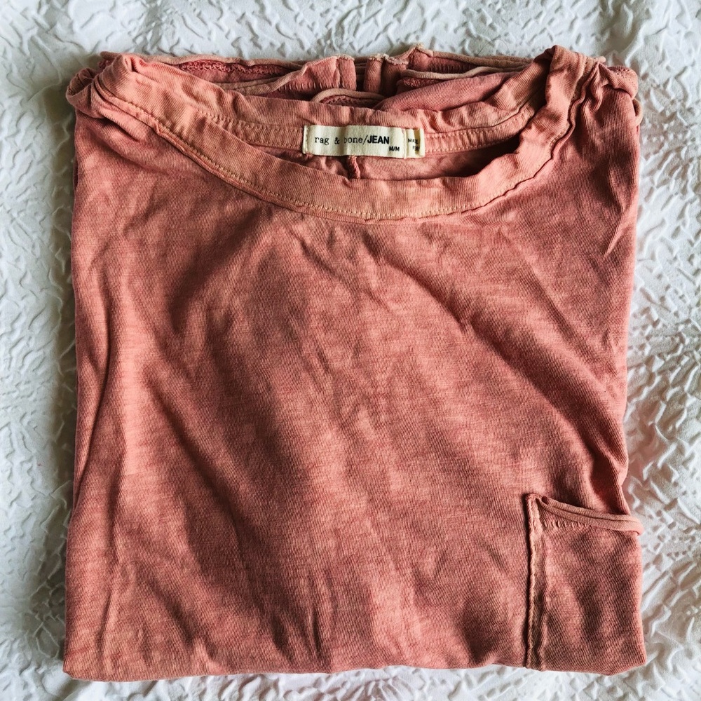 Light pink Rag & Bone T-shirt size Medium